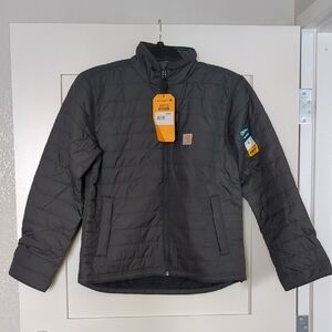 Carhartt Charcoal Quilted Jacket